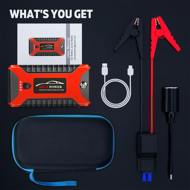 Jump Starter 3000A Peak Jump Starter Battery Pack.